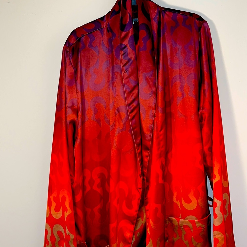 Silk Fire Kimono top